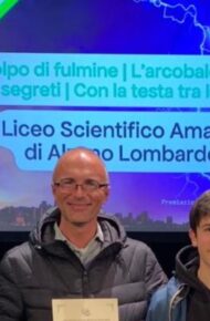 Premiazione BGScienza miglior laboratorio